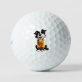 Border Collie Golfballen (Voorkant)