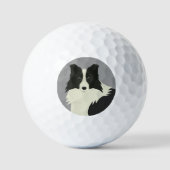 Border Collie Golfballen (Voorkant)