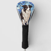 Border Collie Golfheadcover (Voorkant)