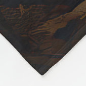 Border Collie Halloween eng Fleece Deken (Hoek)