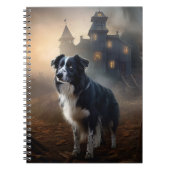 Border Collie Halloween eng Notitieboek (Voorkant)