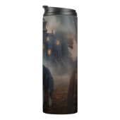 Border Collie Halloween eng Thermosbeker (Geroteerd rechts)