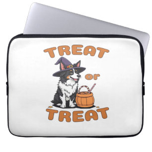 Border Collie Halloween Hondenkostuum "Trakteer of Laptop Sleeve