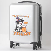 Border Collie Halloween Hondenkostuum "Trakteer of Sticker (Koffer)