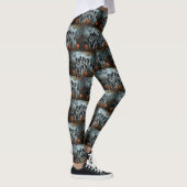 Border Collie Halloween Night Doggy Delight Leggings (Rechts)