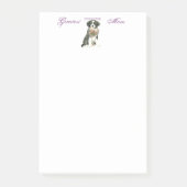 Border Collie Heart mama Post-it® Notes (Voorkant)