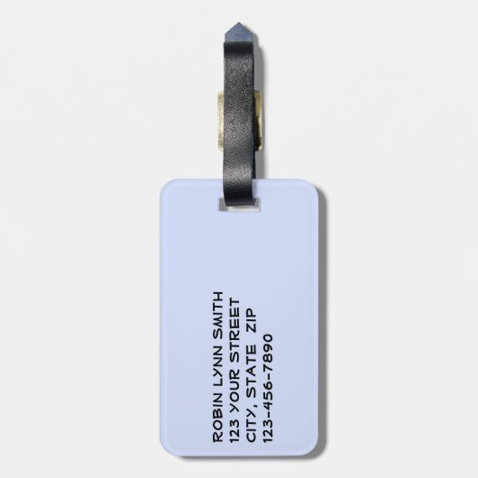 Border Collie Heeler Reddingshond Schets Kunst Bagagelabel (Achterkant verticaal)