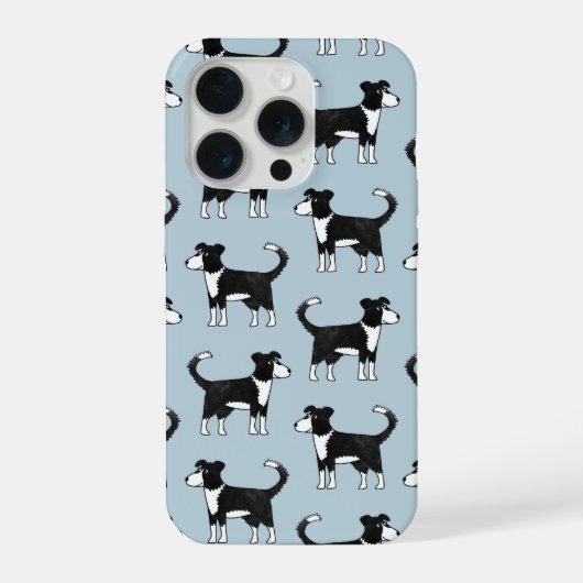 Border Collie Herdershond iPhone Hoesje (Achterkant)