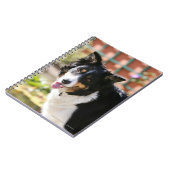 Border Collie Hijgt 1 Notitieboek (Linkerzijde)