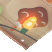 Border Collie Holiday Baking: Feestelijke Kerst Tafelkleed (Gekanteld)