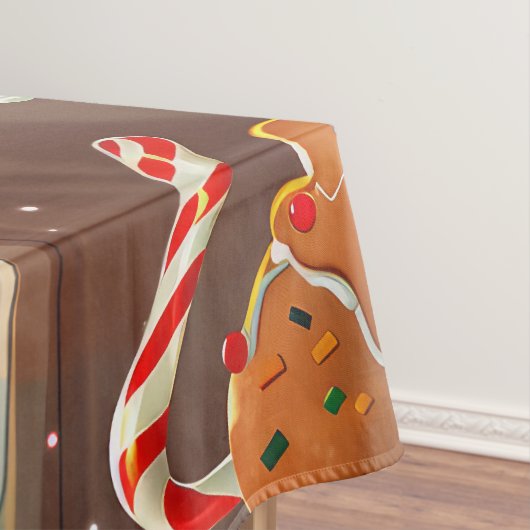 Border Collie Holiday Baking: Feestelijke Kerst Tafelkleed (Voorbeeld)