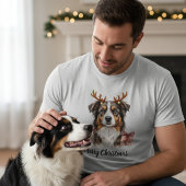 Border Collie hond - Border Rendier T-shirt