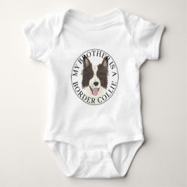 Border Collie Hond Grote Broer Romper