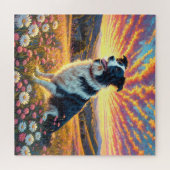 Border Collie Hond Legpuzzel (Horizontaal)