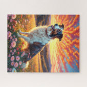 Border Collie Hond Legpuzzel (Horizontaal)