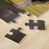 Border Collie Hond Legpuzzel (Zijkant)