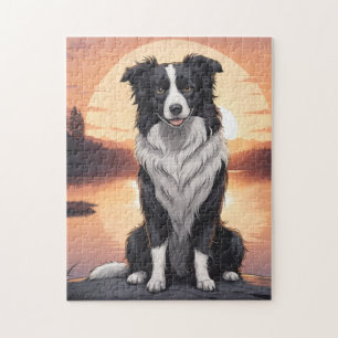 Border Collie Hond Legpuzzel