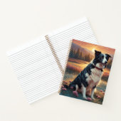 Border Collie Hond Notitieboek (Binnen)