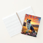 Border Collie Hond Notitieboek (Binnen)