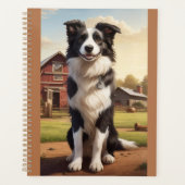 Border Collie Hond Planner (Voorkant)