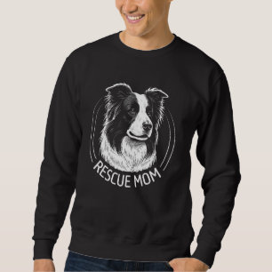 Border Collie Hond Portret Reddingsmoeder Trui