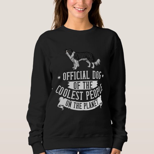 Border Collie-hond Puppies Eigenaar   1 Trui (Voorkant)
