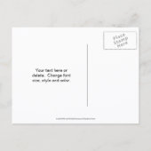 Border Collie hond Save The Date Aankondigingskaart (Achterkant)