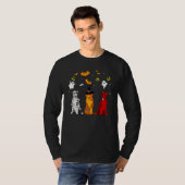 Border Collie-hond T-shirt (Voorkant volledig)