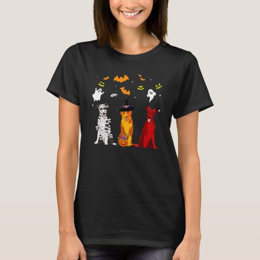 Border Collie-hond T-shirt (Voorkant)