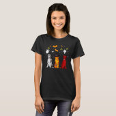 Border Collie-hond T-shirt (Voorkant volledig)
