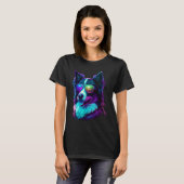 Border Collie Honden Border Collies T-shirt (Voorkant volledig)