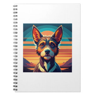 Border Collie honden shirt Notitieboek