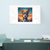 Border Collie honden T-shirt Spandoek (Beurs)