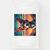 Border Collie honden T-shirt Spandoek (Verticaal)