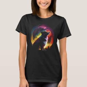 Border Collie hondenkunst Border Collie 2 T-shirt