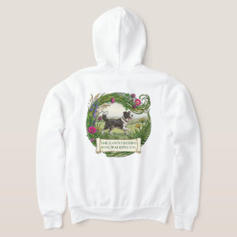 Border Collie Hondenuitlater Aangepaste Ritssluiti Hoodie