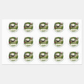 Border Collie Hondenuitlater Aangepaste Waterdicht Labels (Vel)