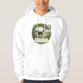 Border Collie Hondenuitlater Custom Hoodie (Voorkant)
