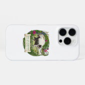 Border Collie Hondenuitlater Gepersonaliseerde iPh iPhone Hoesje (Achterkant horizontaal)