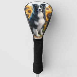 Border Collie-hondliefhebber golfhoes Golfheadcover