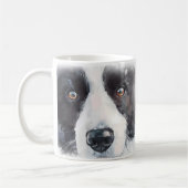 Border Collie-hondmoeder Koffiemok (Links)