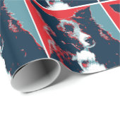 Border Collie Hope Parody Poster Cadeaupapier (Rol Hoek)