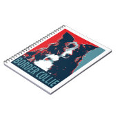 Border Collie Hope Parody Poster Notitieboek (Linkerzijde)
