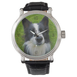Border Collie Horloge