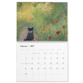 Border Collie in Landschaps Kalender (Feb 2027)