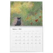 Border Collie in Landschapskalender Kalender (Feb 2026)