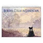 Border Collie in Landschapskalender Kalender (Hoes)