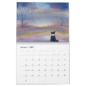 Border Collie in Landschapskalender Kalender (Jan 2027)