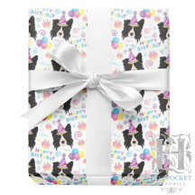 Border Collie Inpakpapier