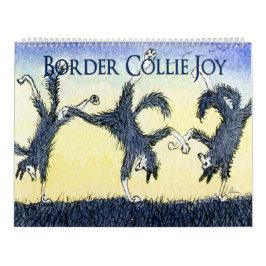 Border Collie Joy kalender, een pagina/afbeelding  Kalender
